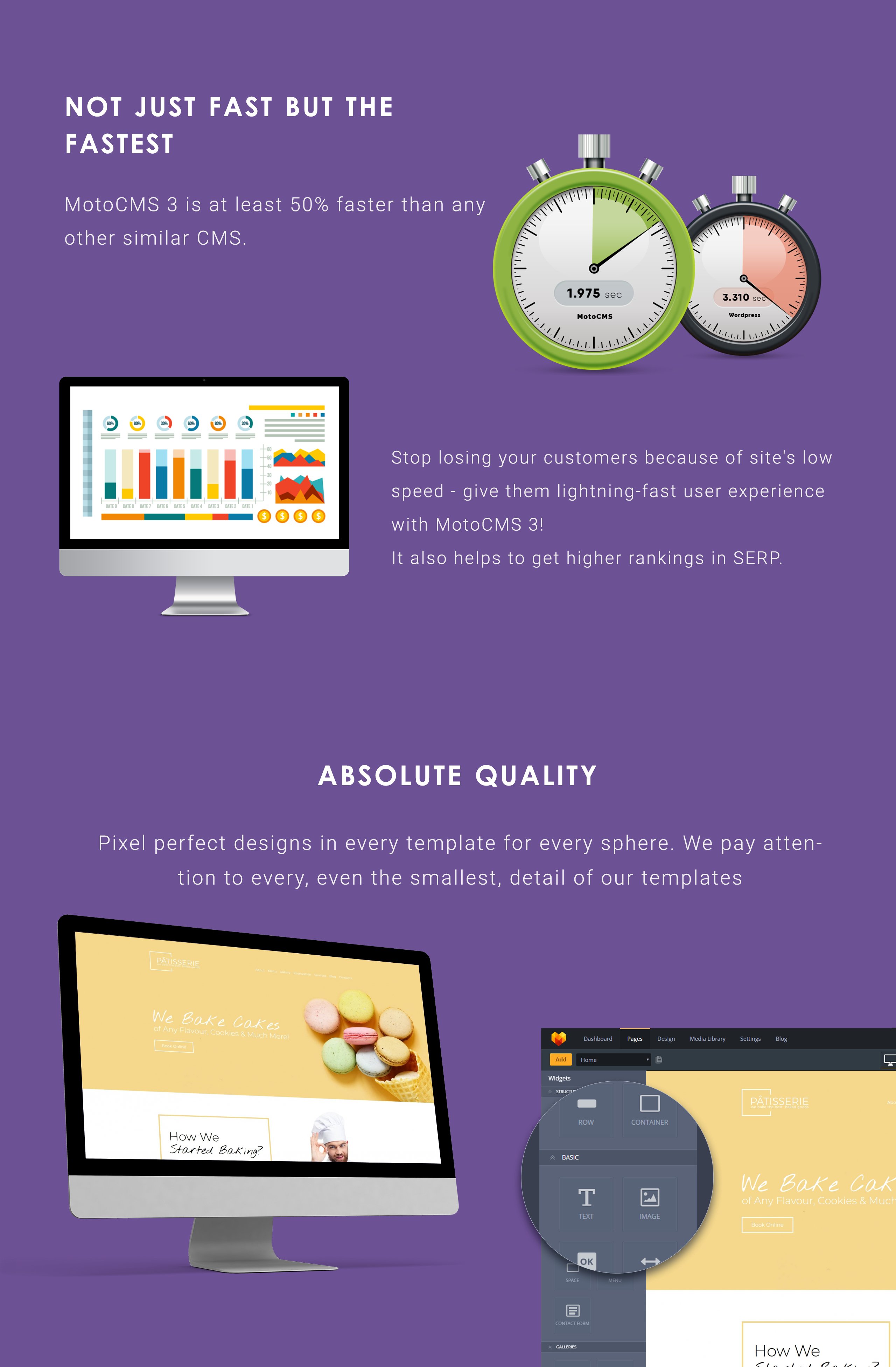 шаблон cakery moto cms 3