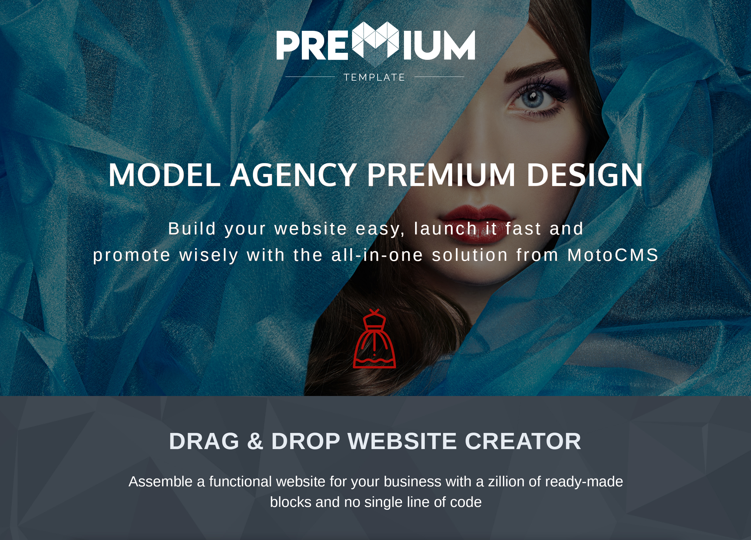 модельное агентство premium moto cms 3 шаблон
