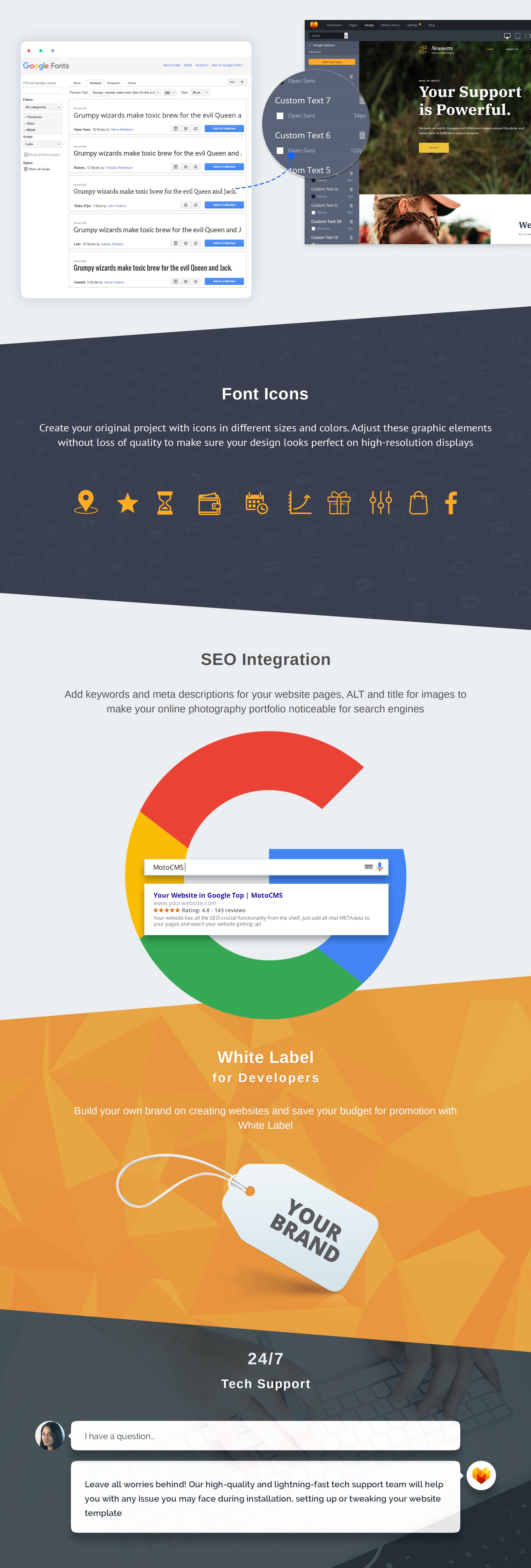ngo premium moto cms 3 шаблон
