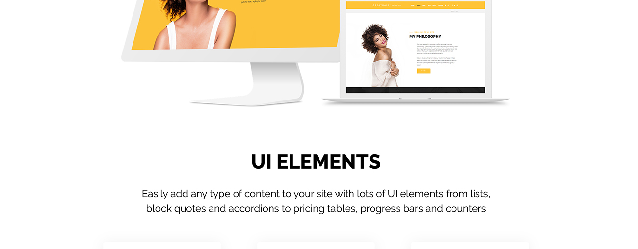 fancy hair stylist joomla шаблон