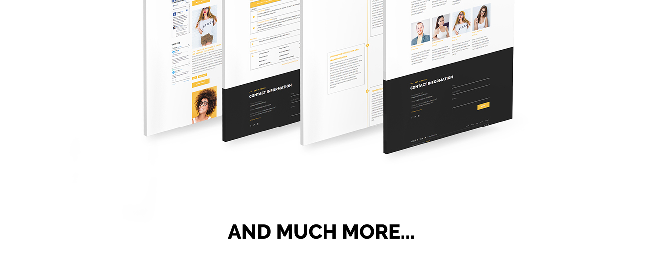 fancy hair stylist joomla шаблон