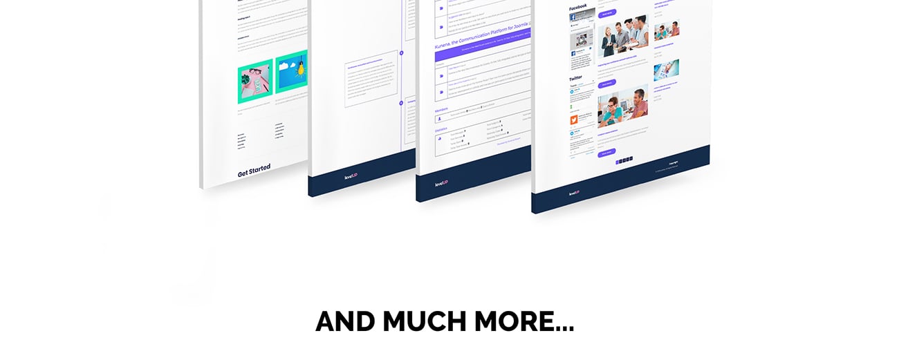 шаблон стартовой целевой страницы joomla
