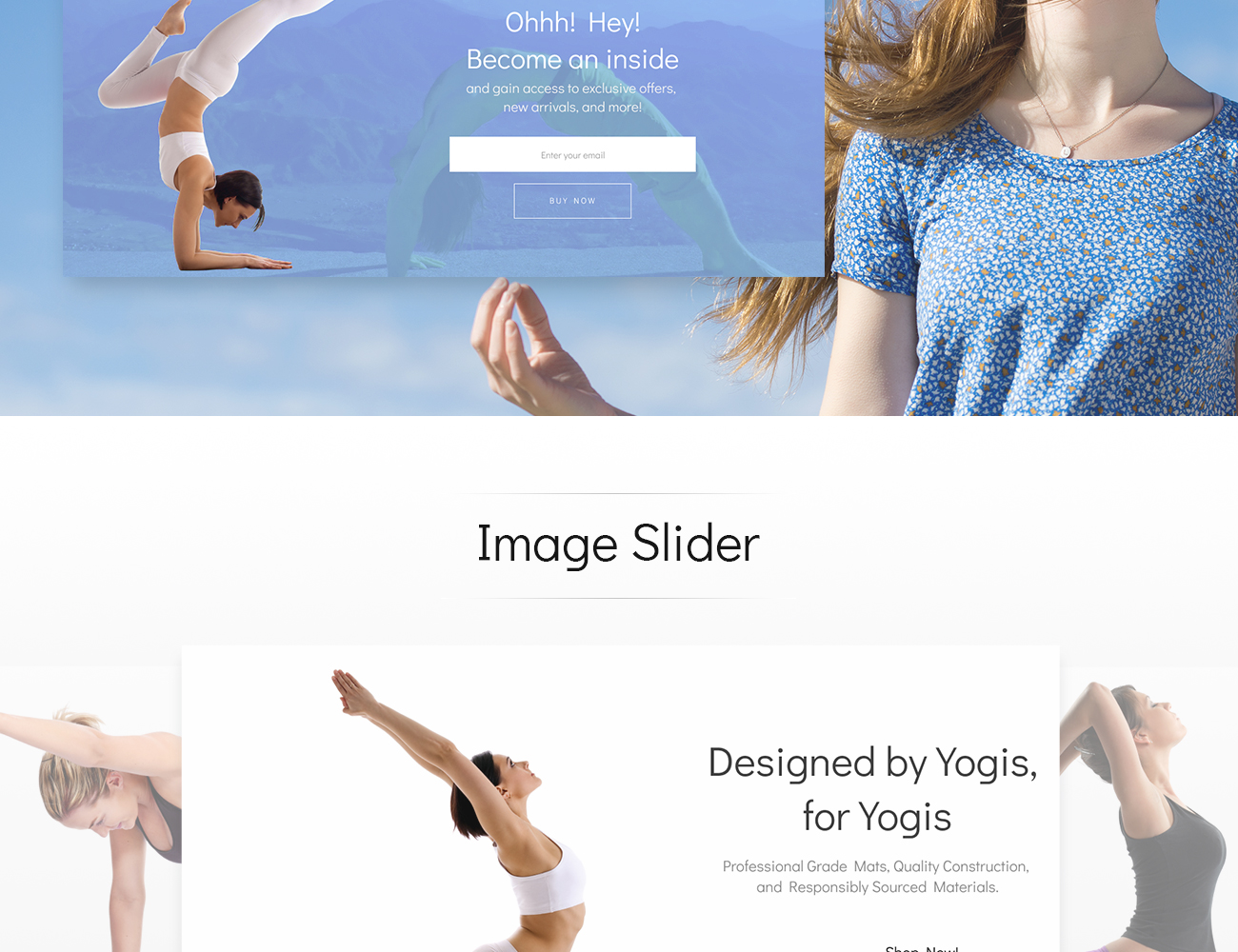 amp yoga store magento тема