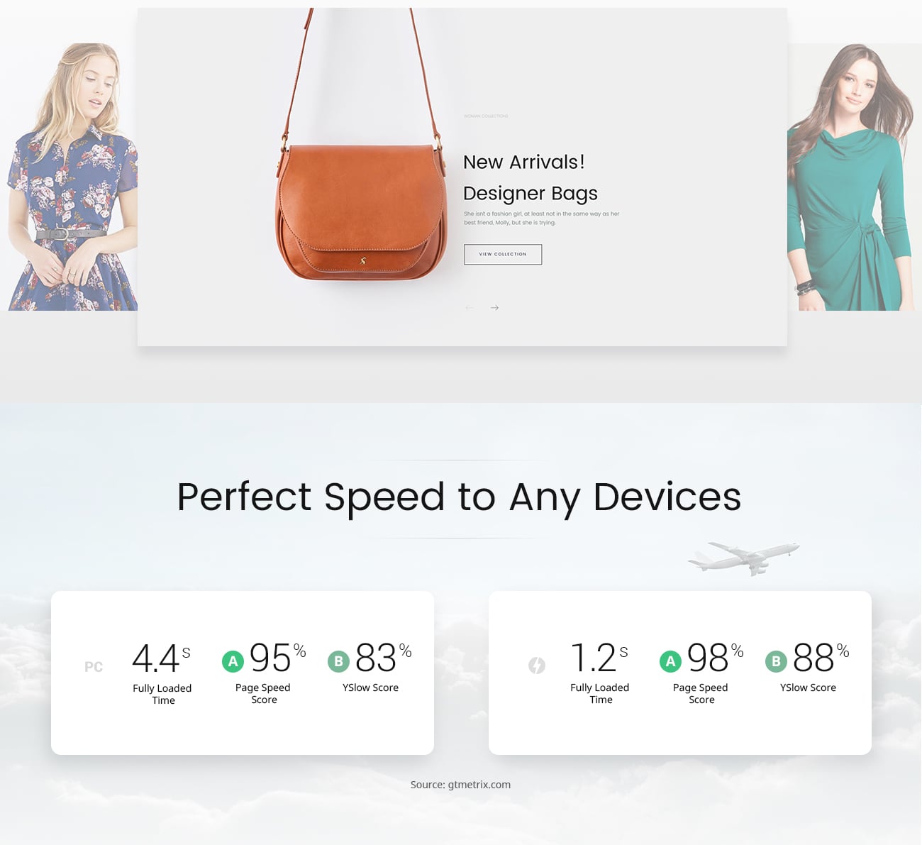 модный бутик magento theme