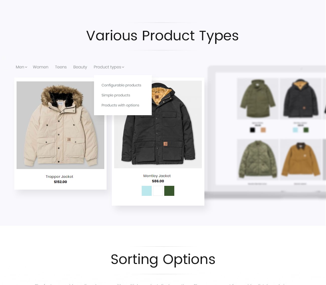 модный бутик magento theme