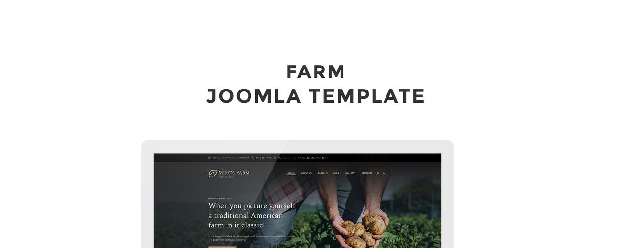 еда отзывчивый простой шаблон joomla