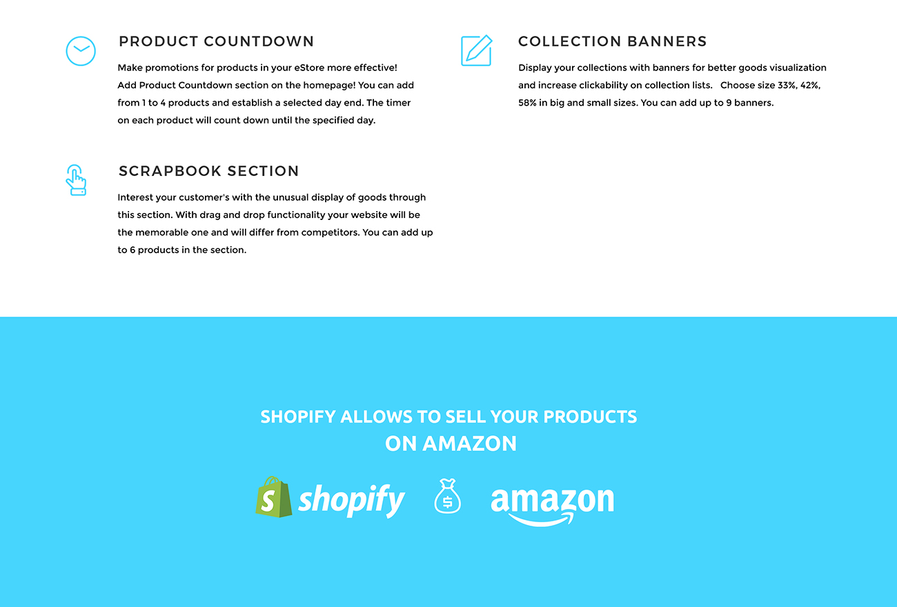 магазин купальников shopify тема