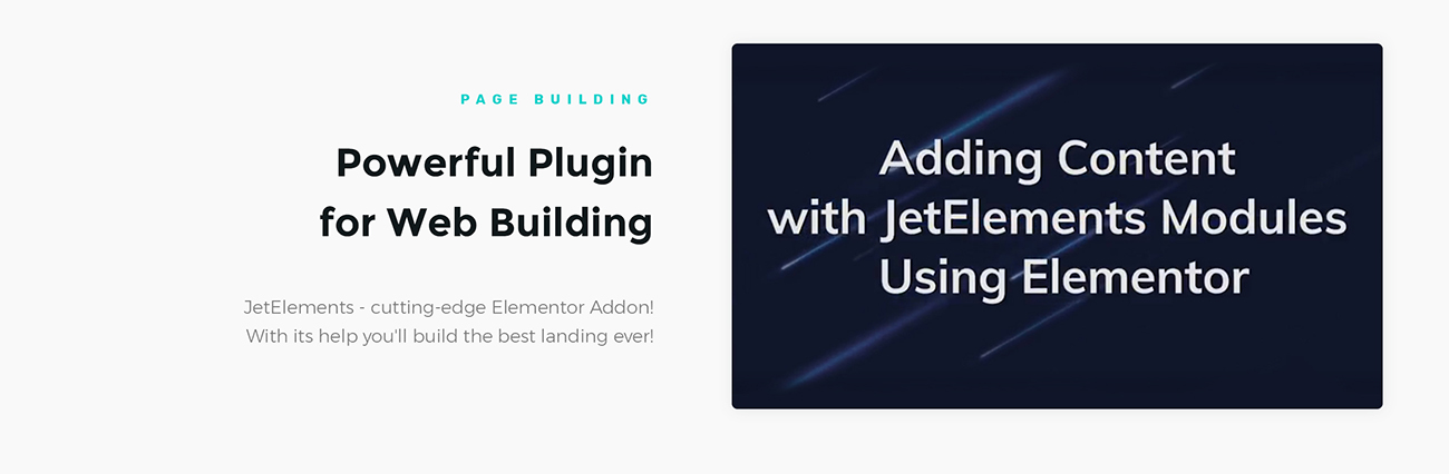 целевая страница wordpress elementor theme