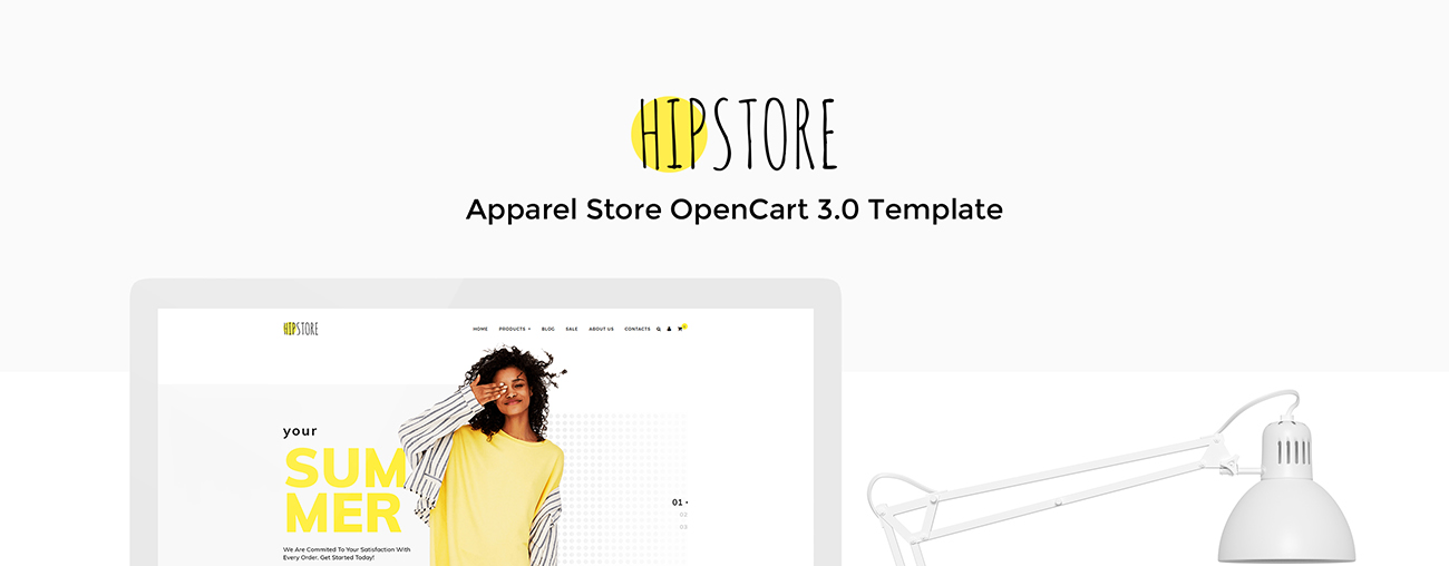 шаблон opencart для одежды и красоты
