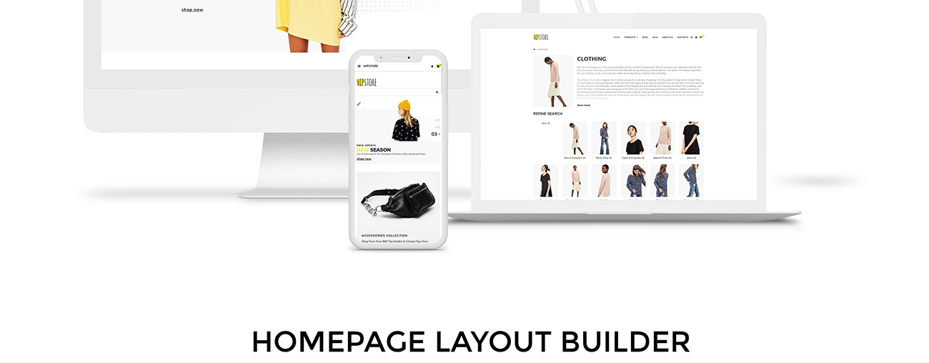 шаблон opencart для одежды и красоты