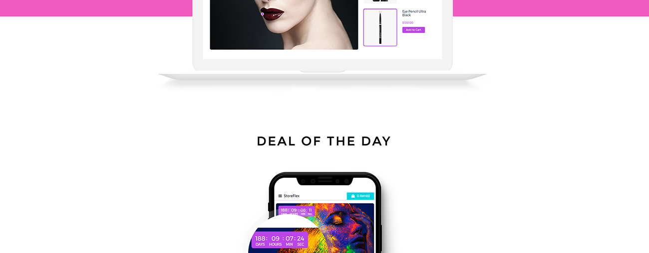 cosmetics &amp; makeup opencart template