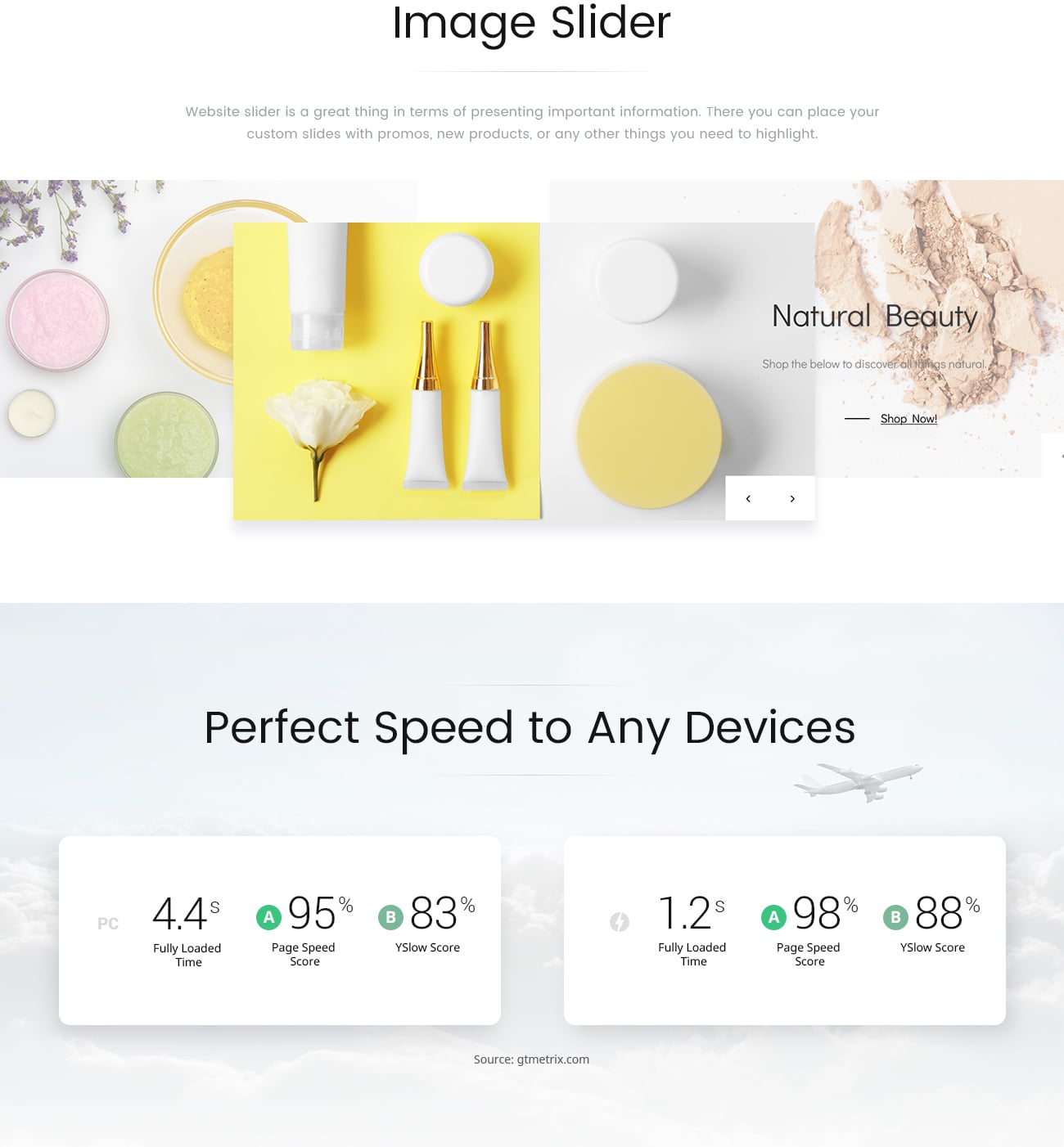 магазин косметики magento theme