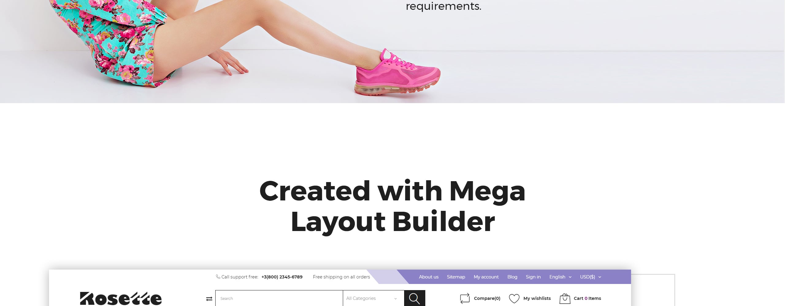 категория магазин prestashop тема