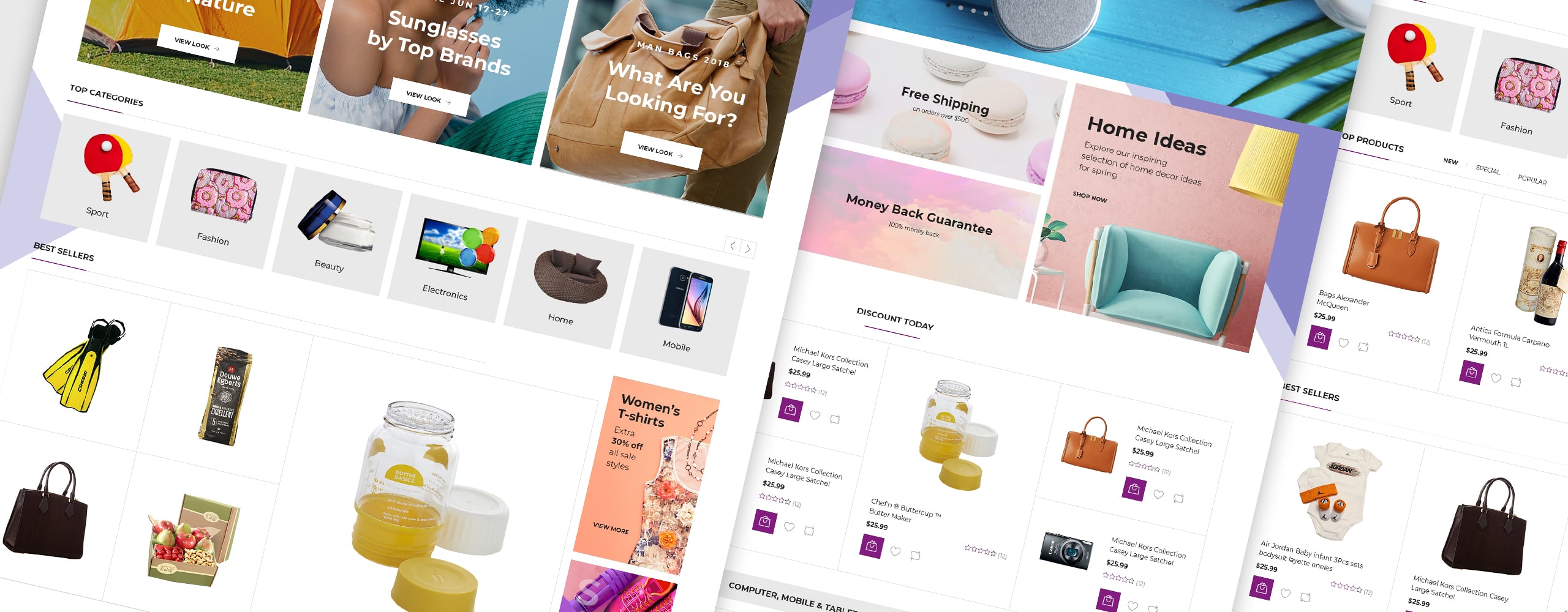 категория магазин prestashop тема