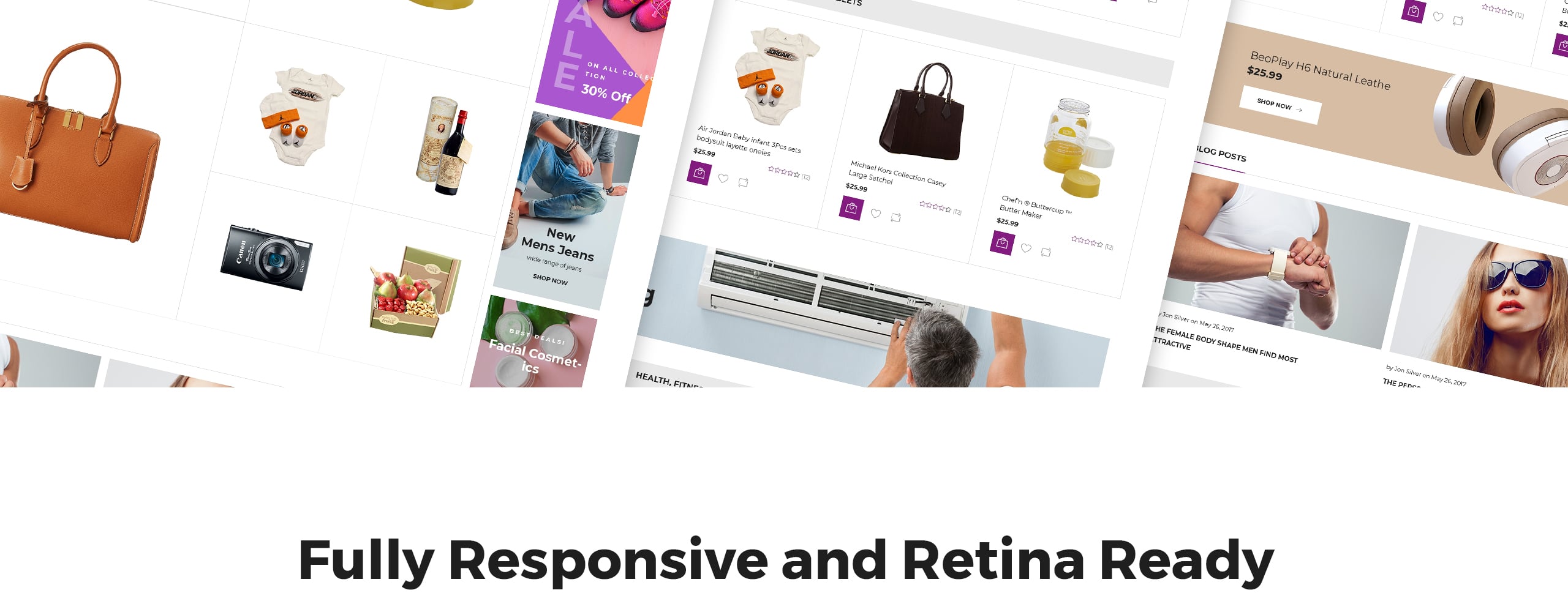 категория магазин prestashop тема