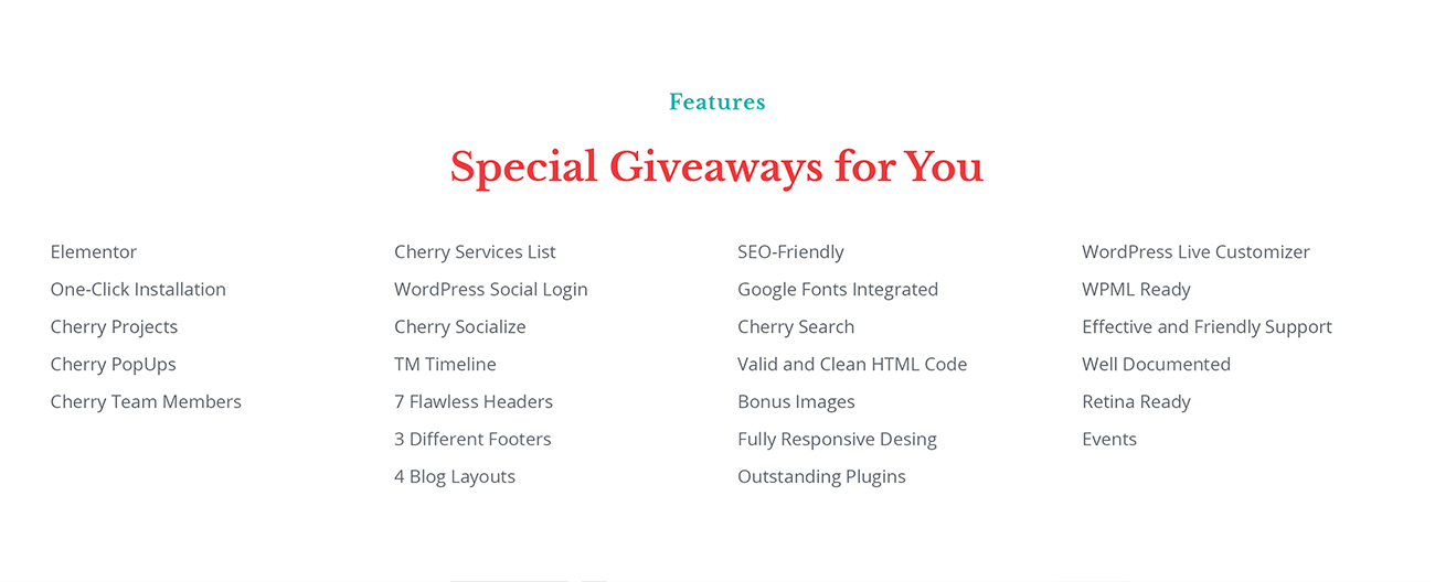 фотография wordpress elementor тема