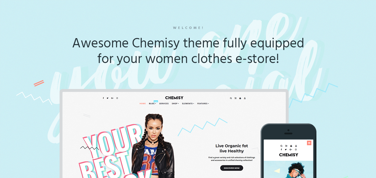 одежда elementor woocommerce тема