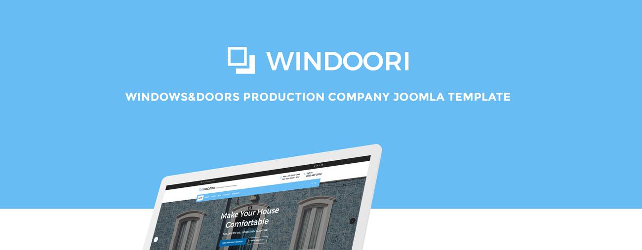 окна и двери производственная компания joomla шаблон