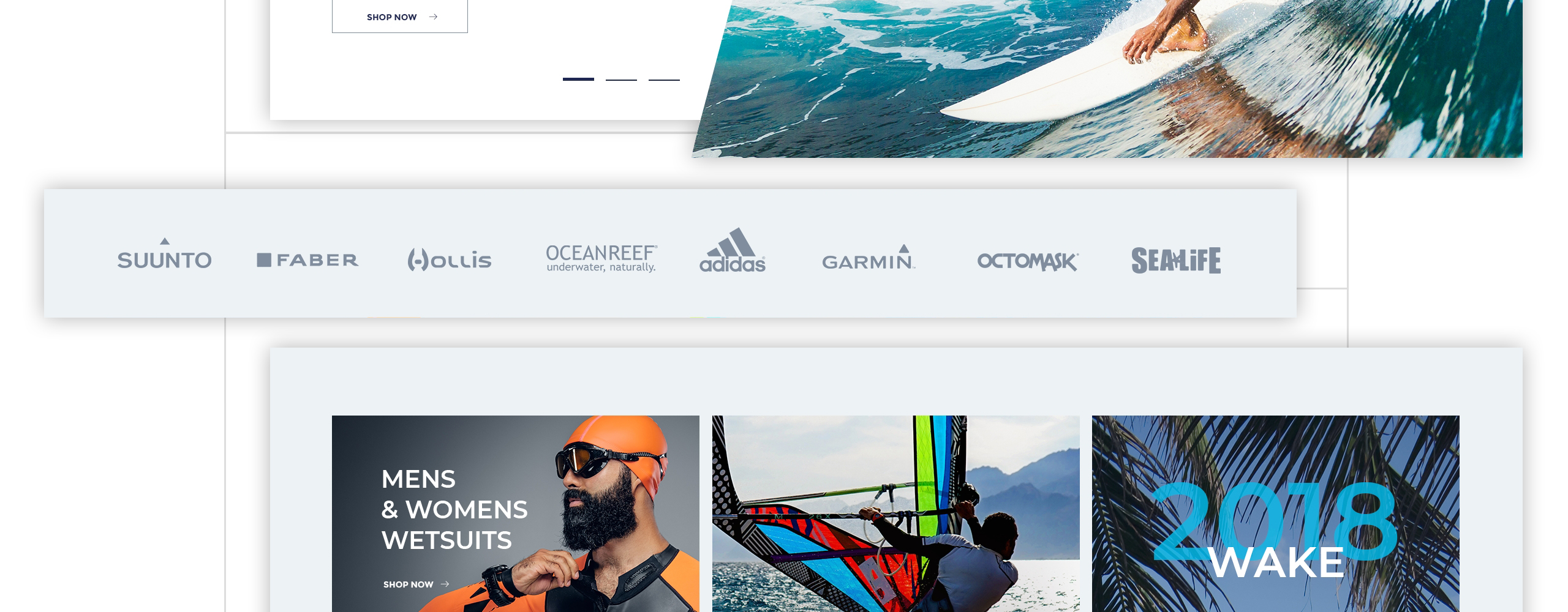 дайвинг магазин prestashop тема