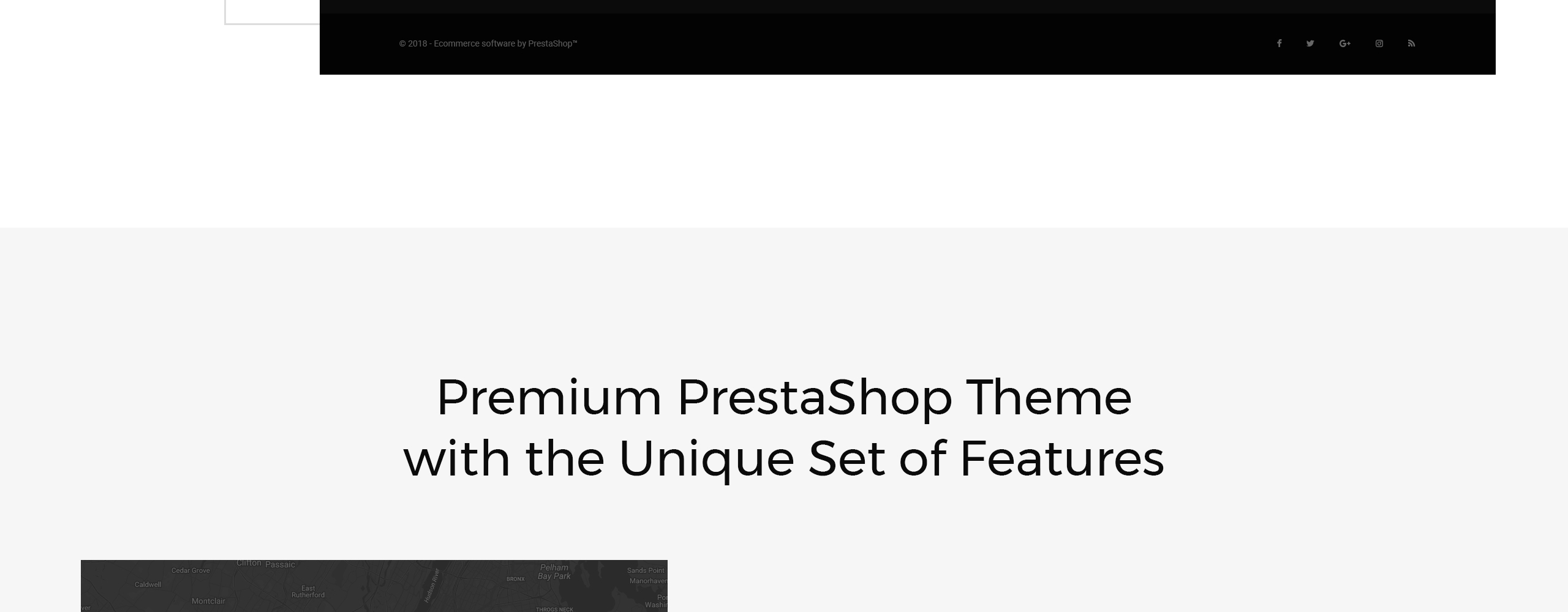 ресторан магазин prestashop тема