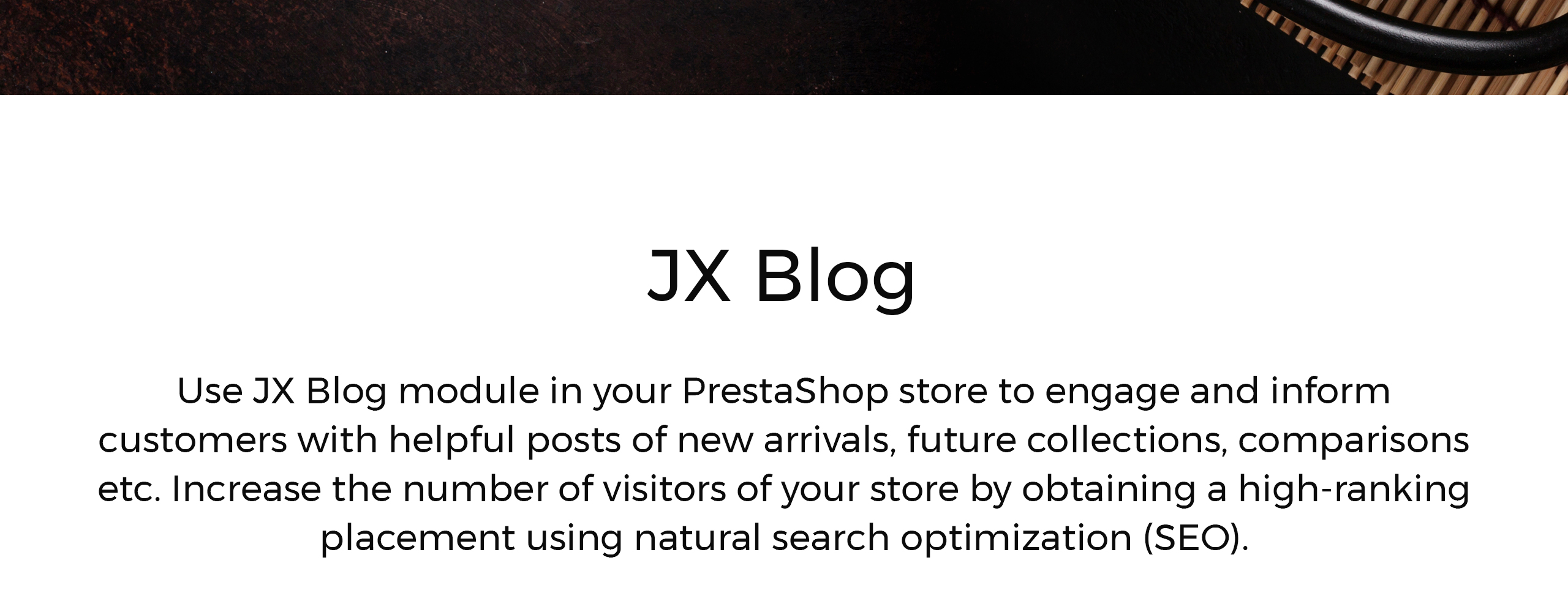 ресторан магазин prestashop тема