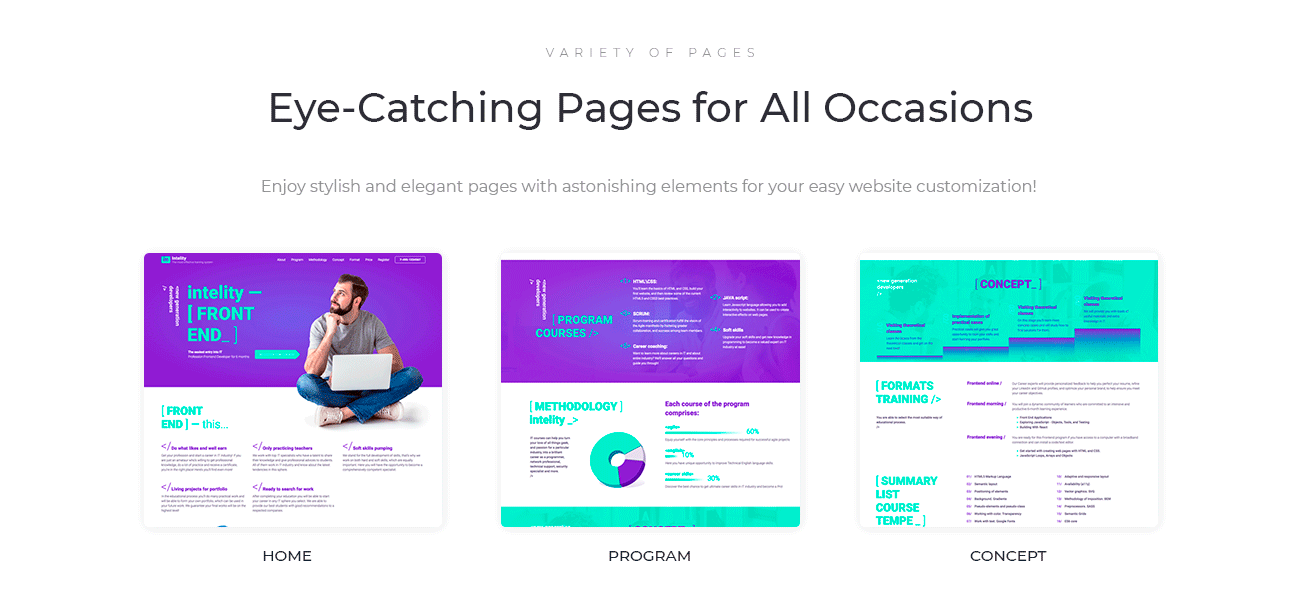 it conference wordpress elementor theme