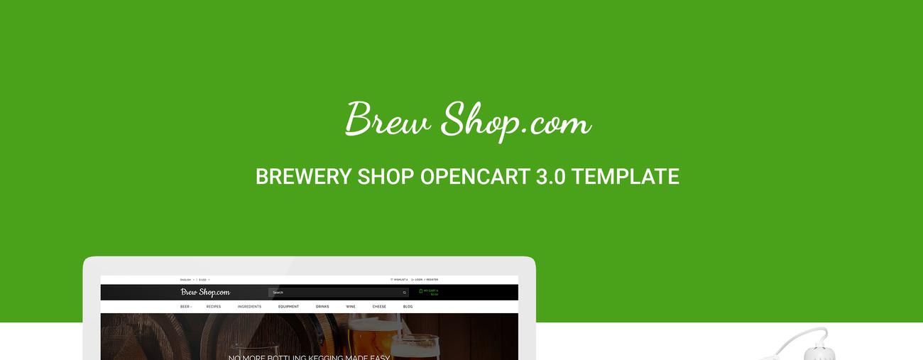 эффективный алкогольный интернет-магазин opencart шаблон
