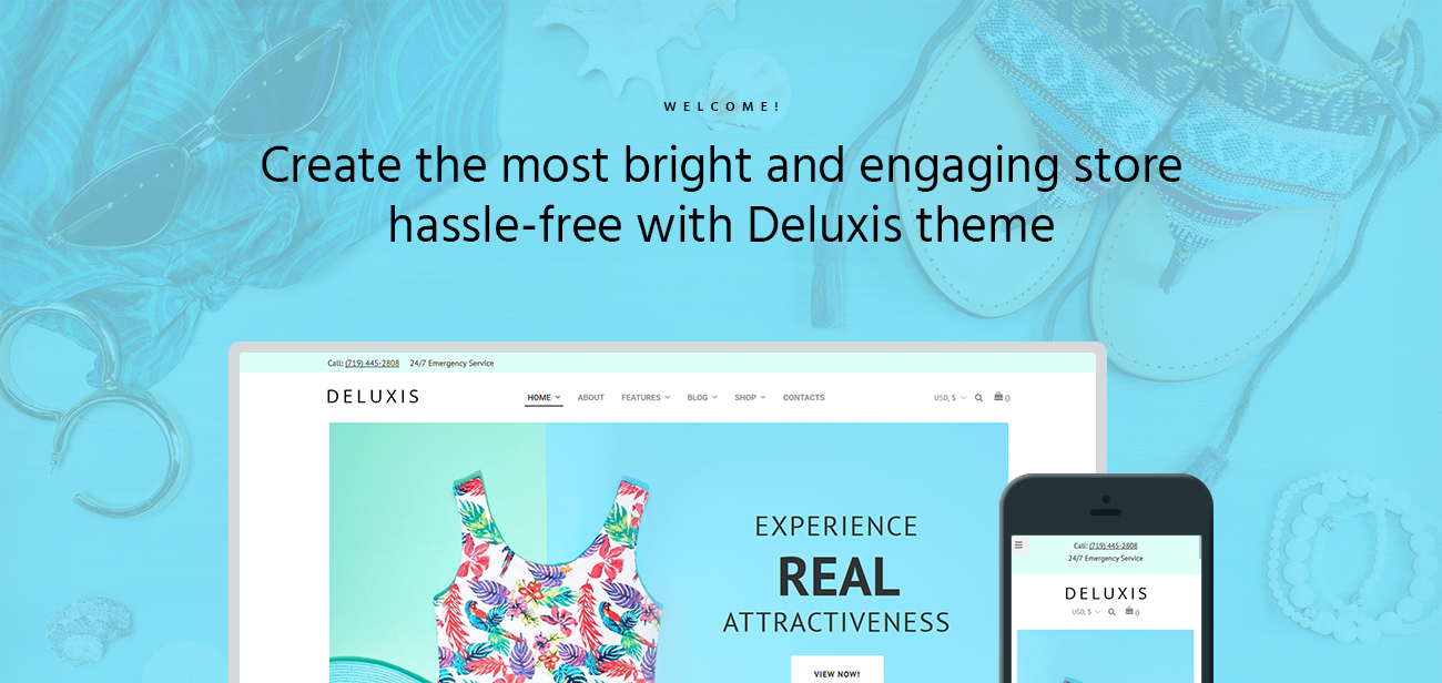 модный магазин elementor woocommerce тема