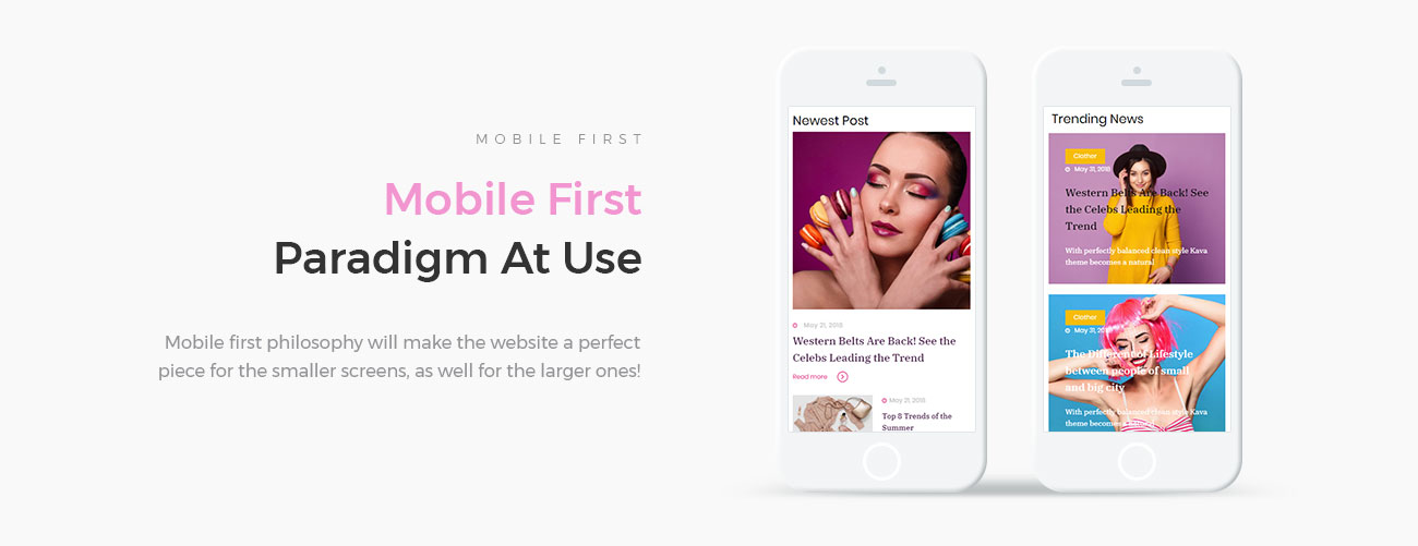 модный блог wordpress elementor theme