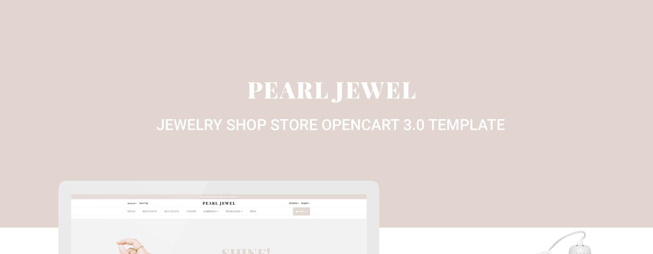 изысканный ювелирный интернет-магазин opencart шаблон