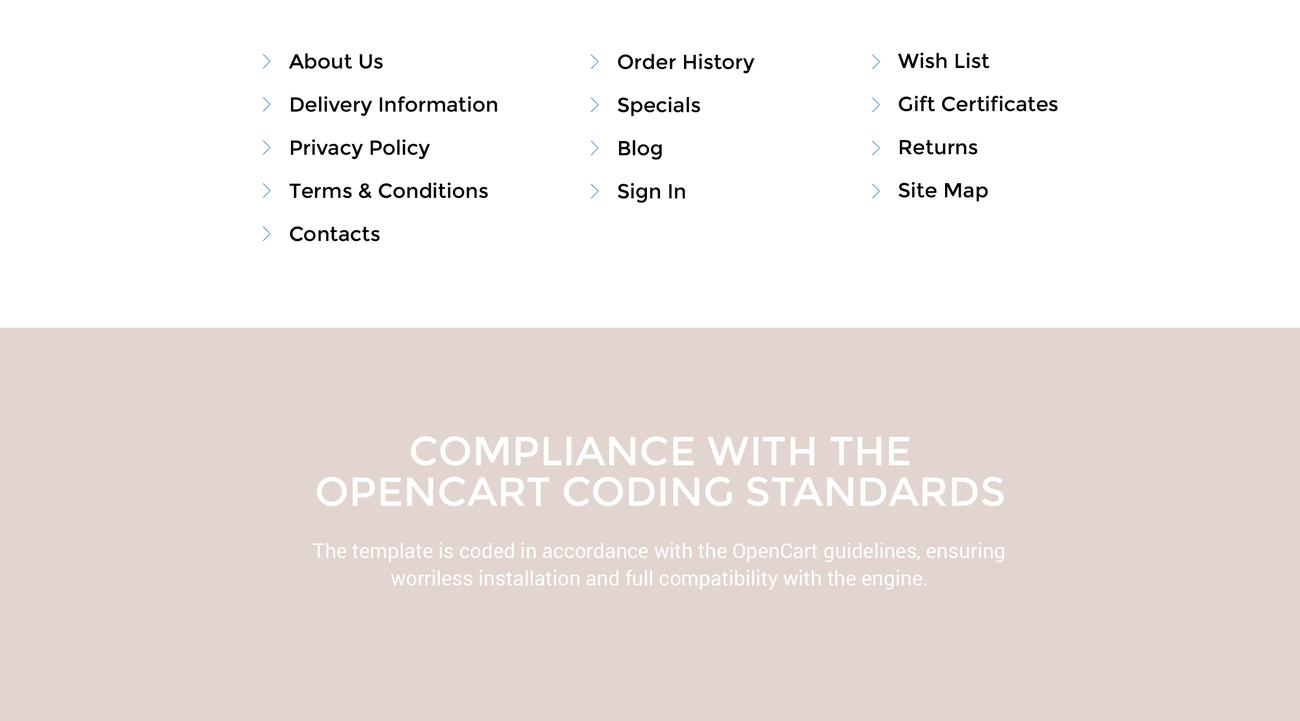 изысканный ювелирный интернет-магазин opencart шаблон