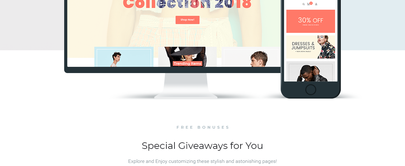 модный магазин elementor woocommerce theme
