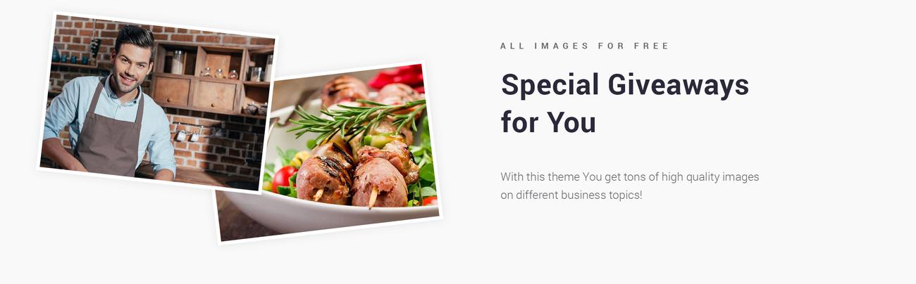 ресторан wordpress elementor theme