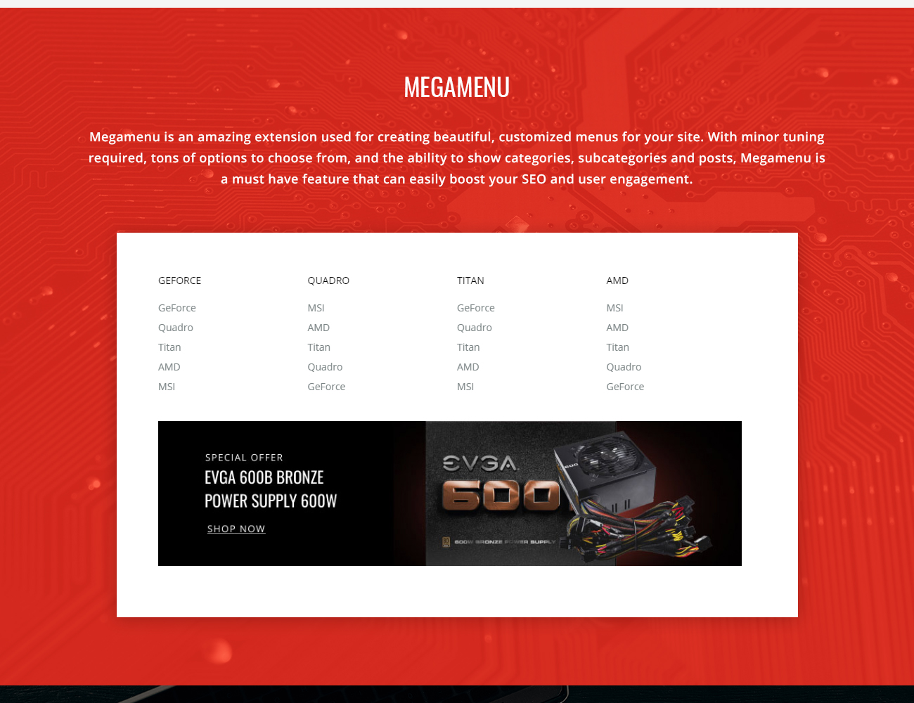 компьютерное оборудование тема magento