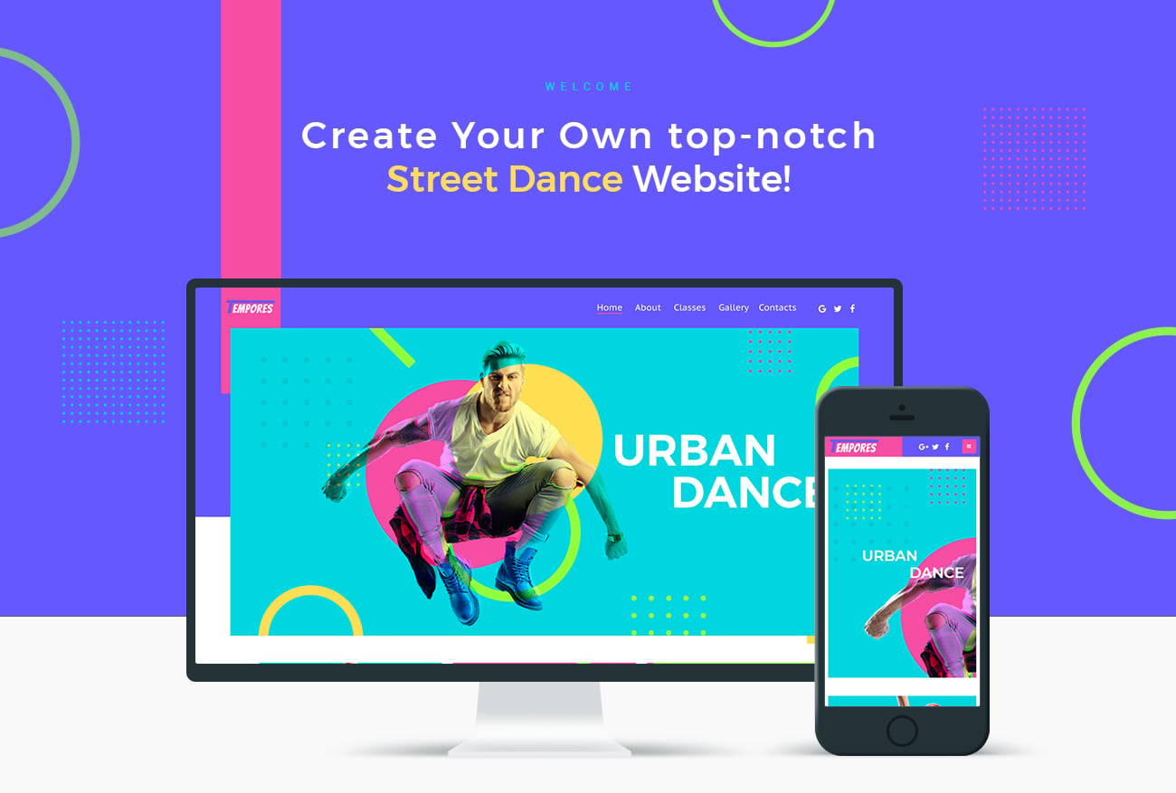 Street Dance WordPress Elementor Theme