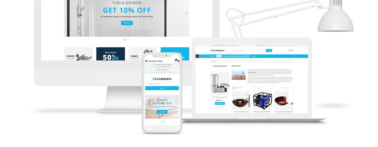 магазин сантехники opencart шаблон