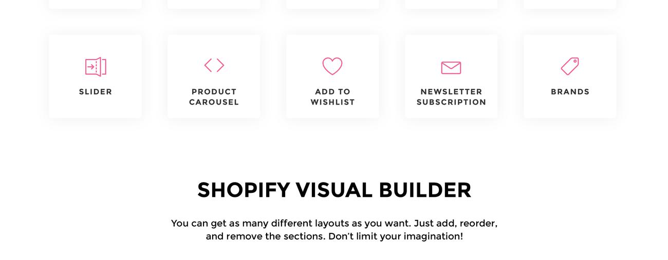 магазин нижнего белья shopify тема