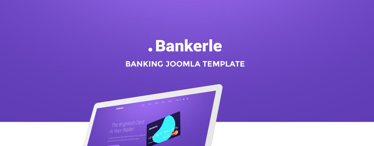 банковский шаблон joomla