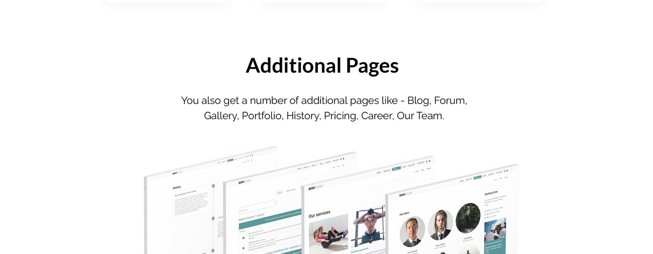 фитнес-шаблон joomla