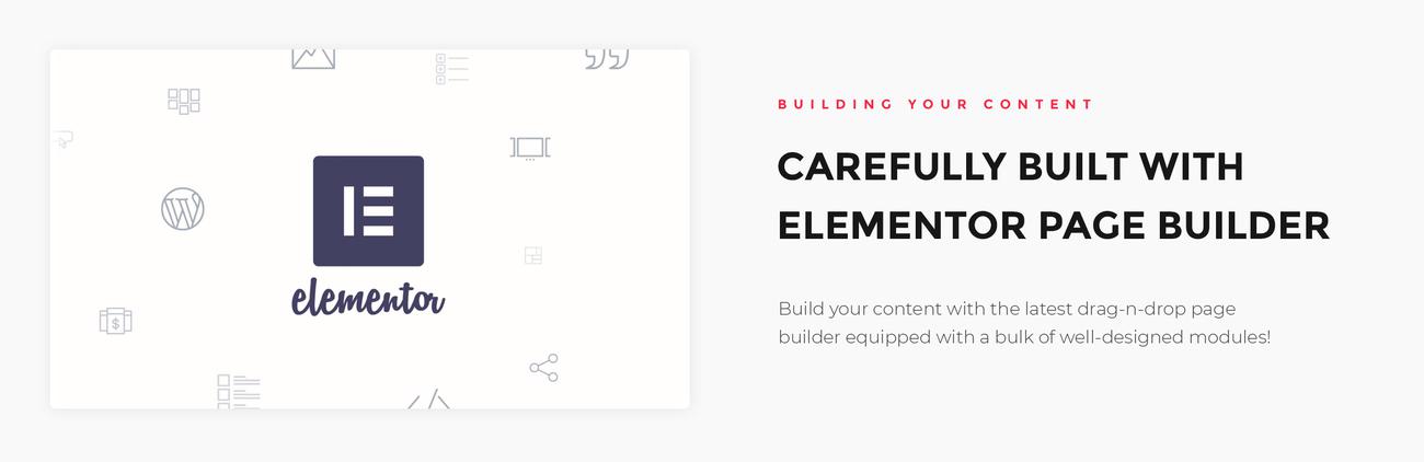 веб-дизайн wordpress elementor тема