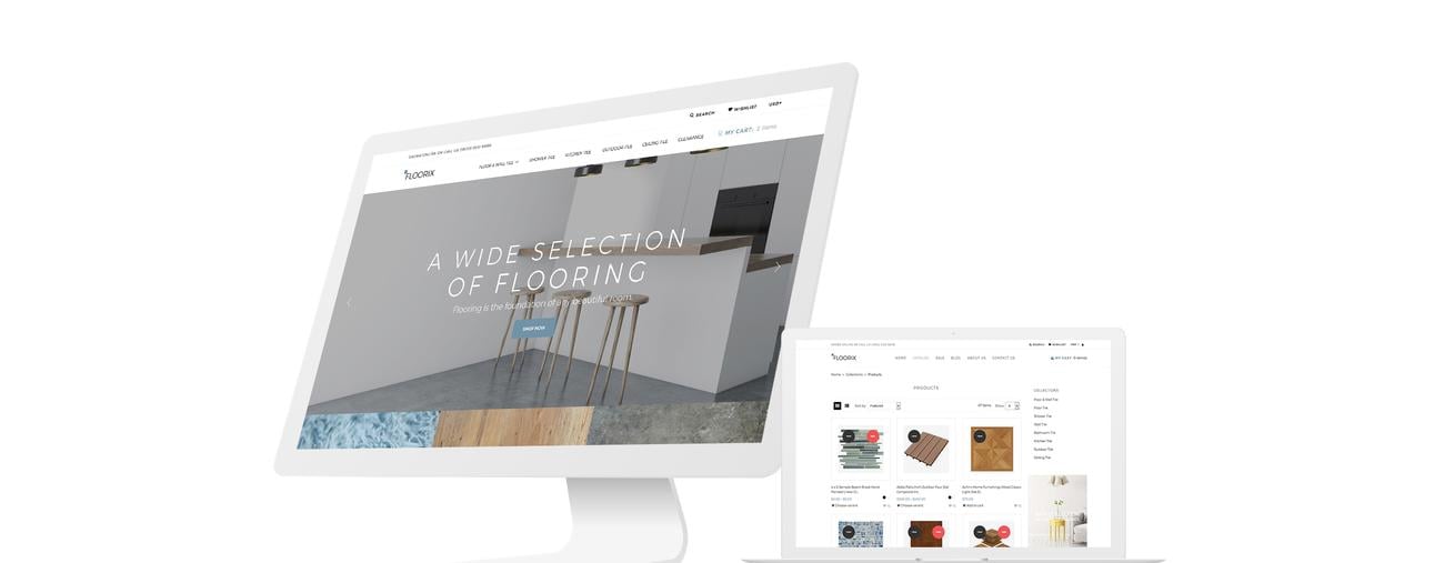 напольные покрытия shopify тема
