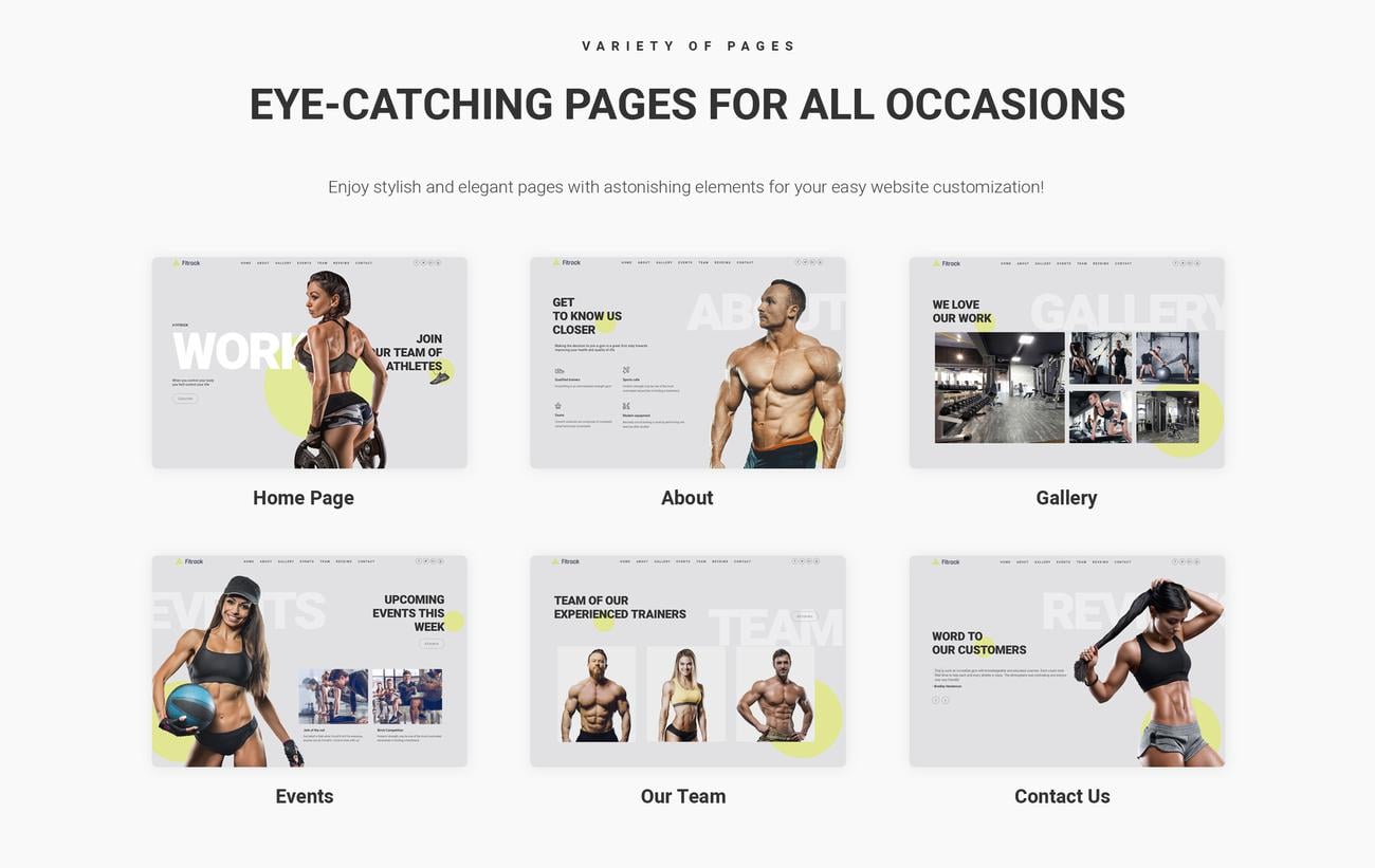 тема crossfit wordpress elementor