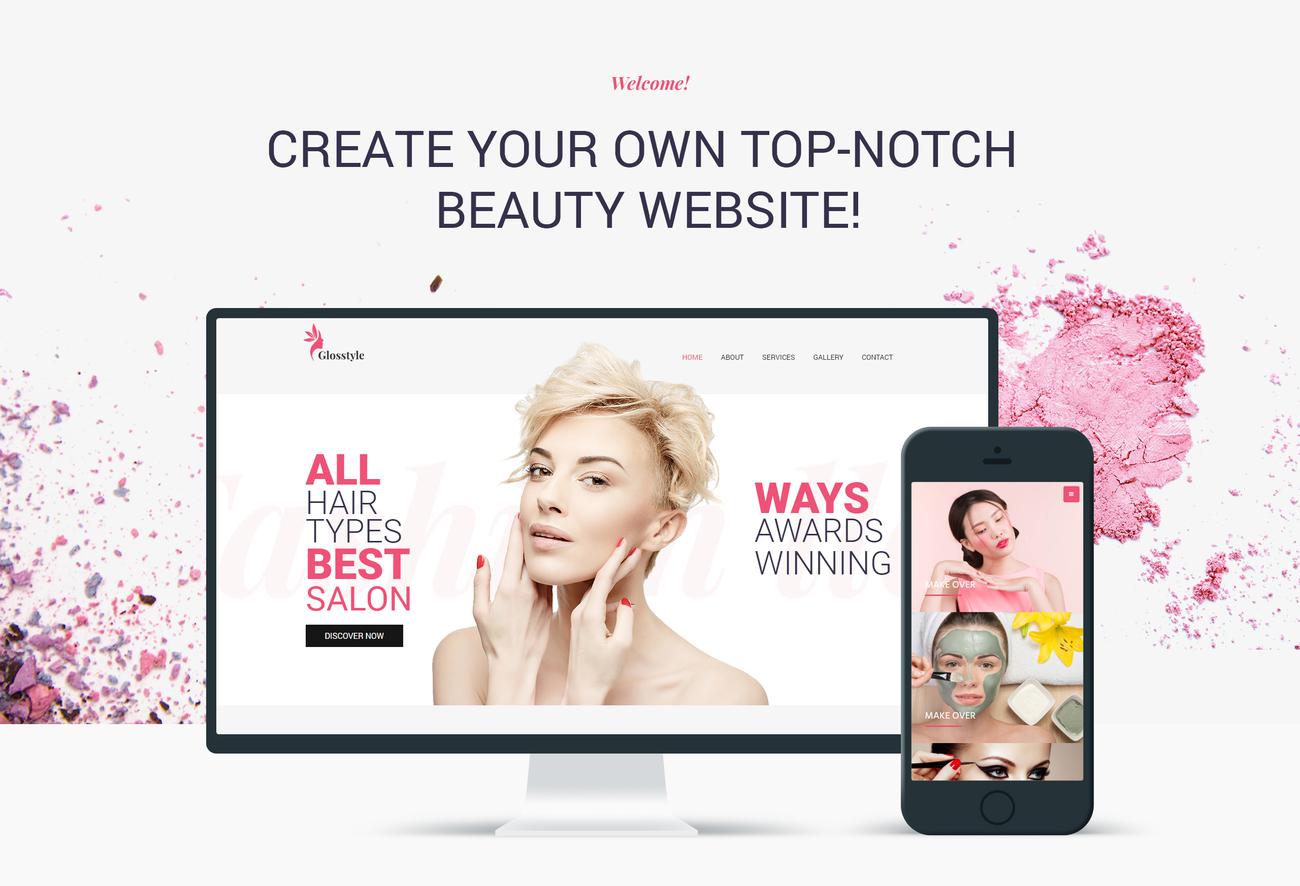 салон красоты wordpress elementor theme