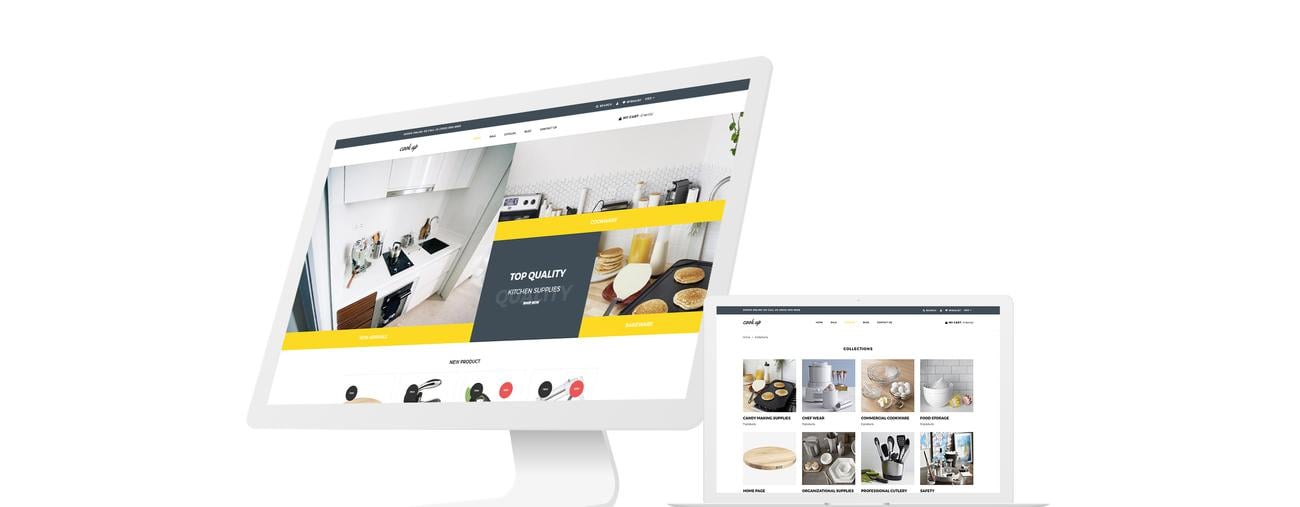 магазин кухонных принадлежностей shopify тема