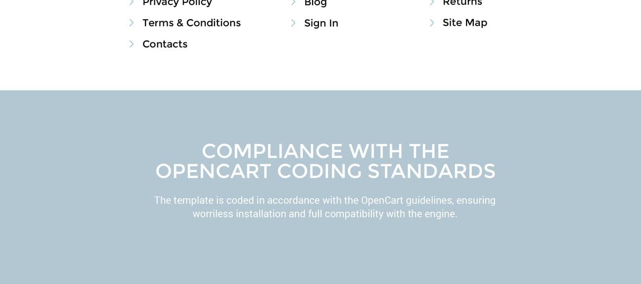 детский модный магазин opencart шаблон
