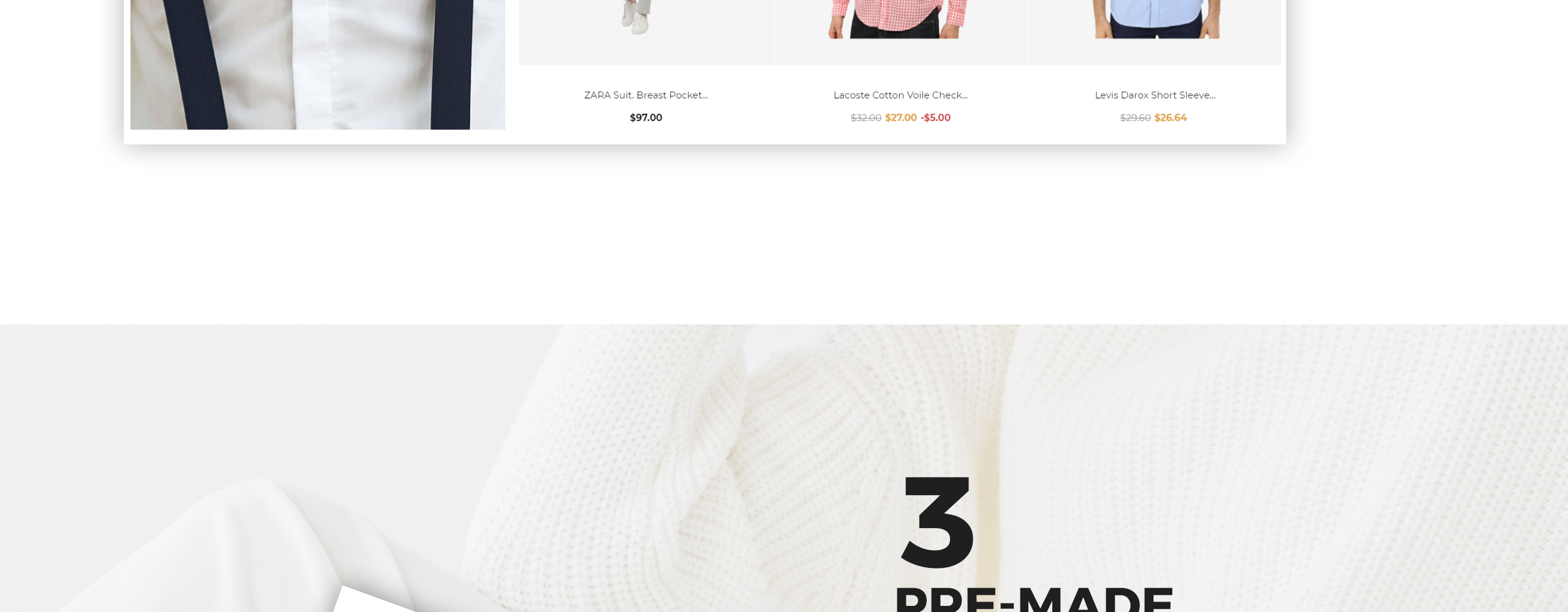 магазин одежды prestashop тема