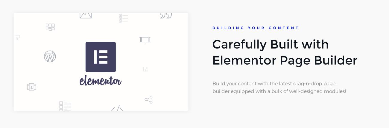 ico маркетинг wordpress elementor тема