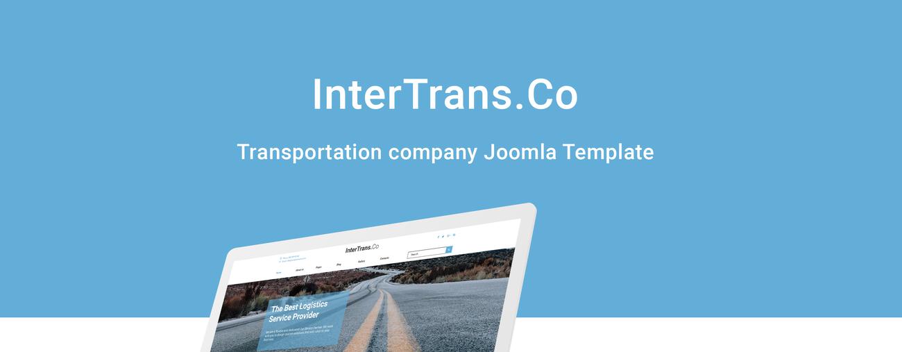 транспортный шаблон joomla