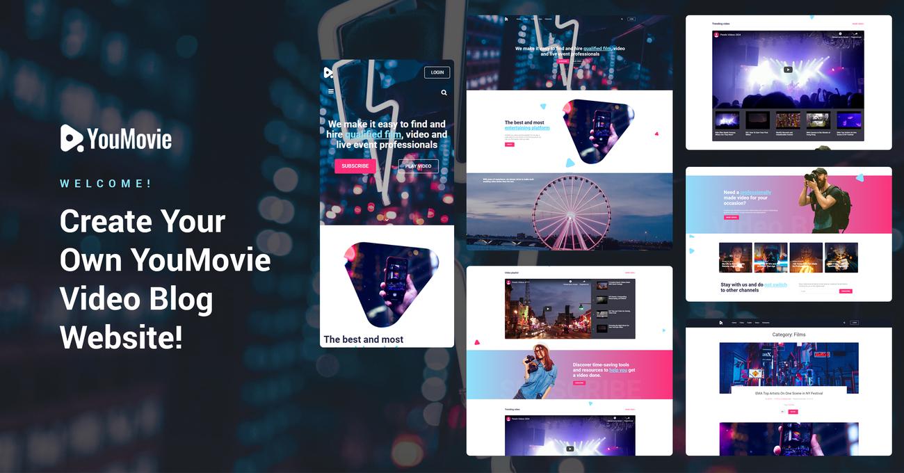 видеосъемка wordpress elementor theme
