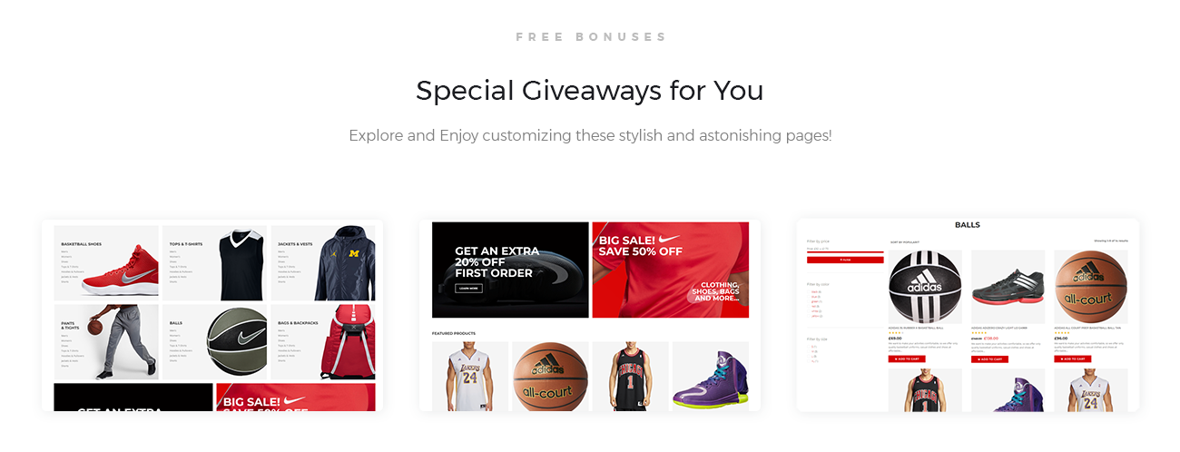 баскетбольный материал elementor woocommerce тема